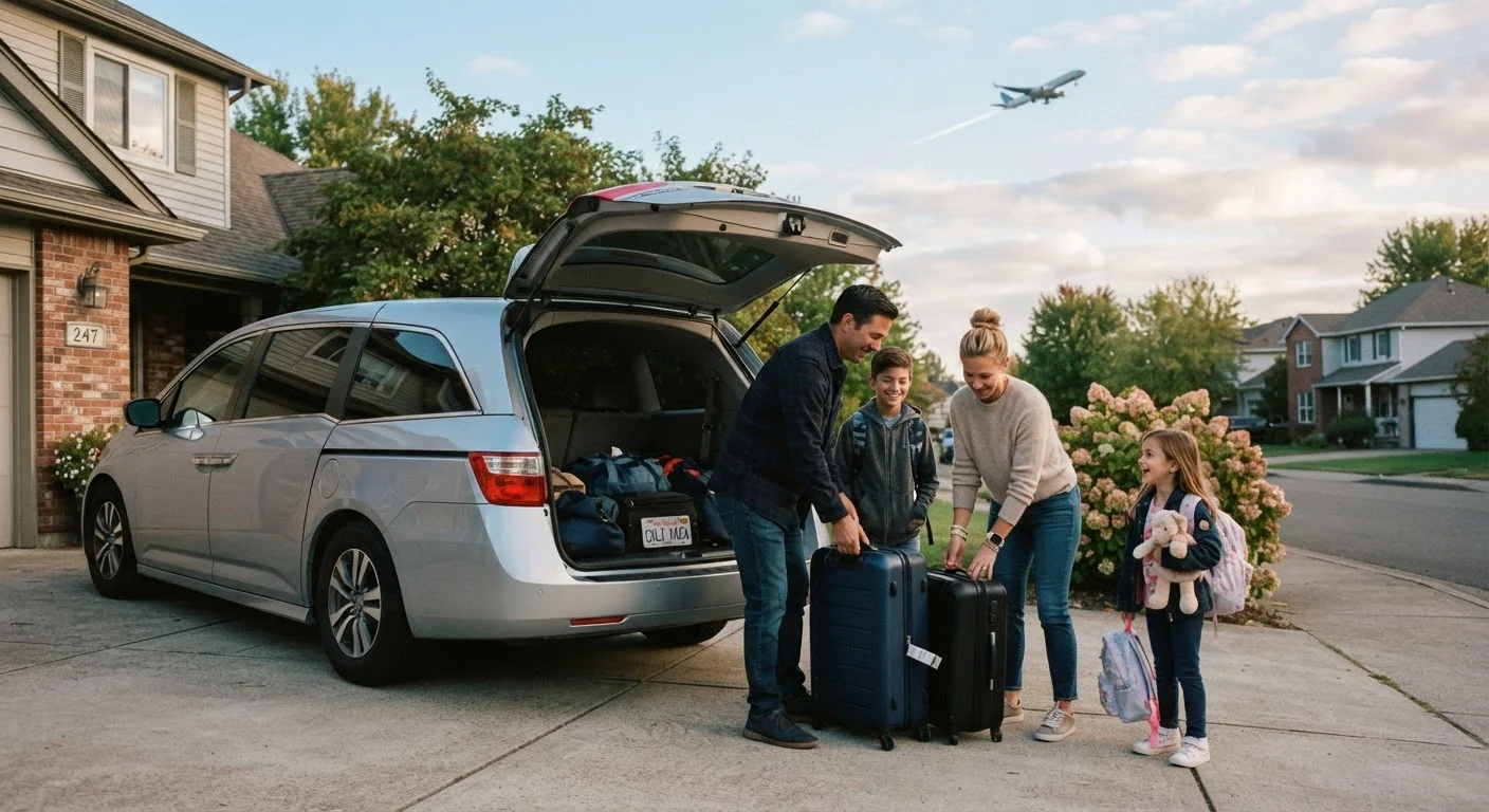 Road Trips vs. Flights: Which Really Costs Less for Families?